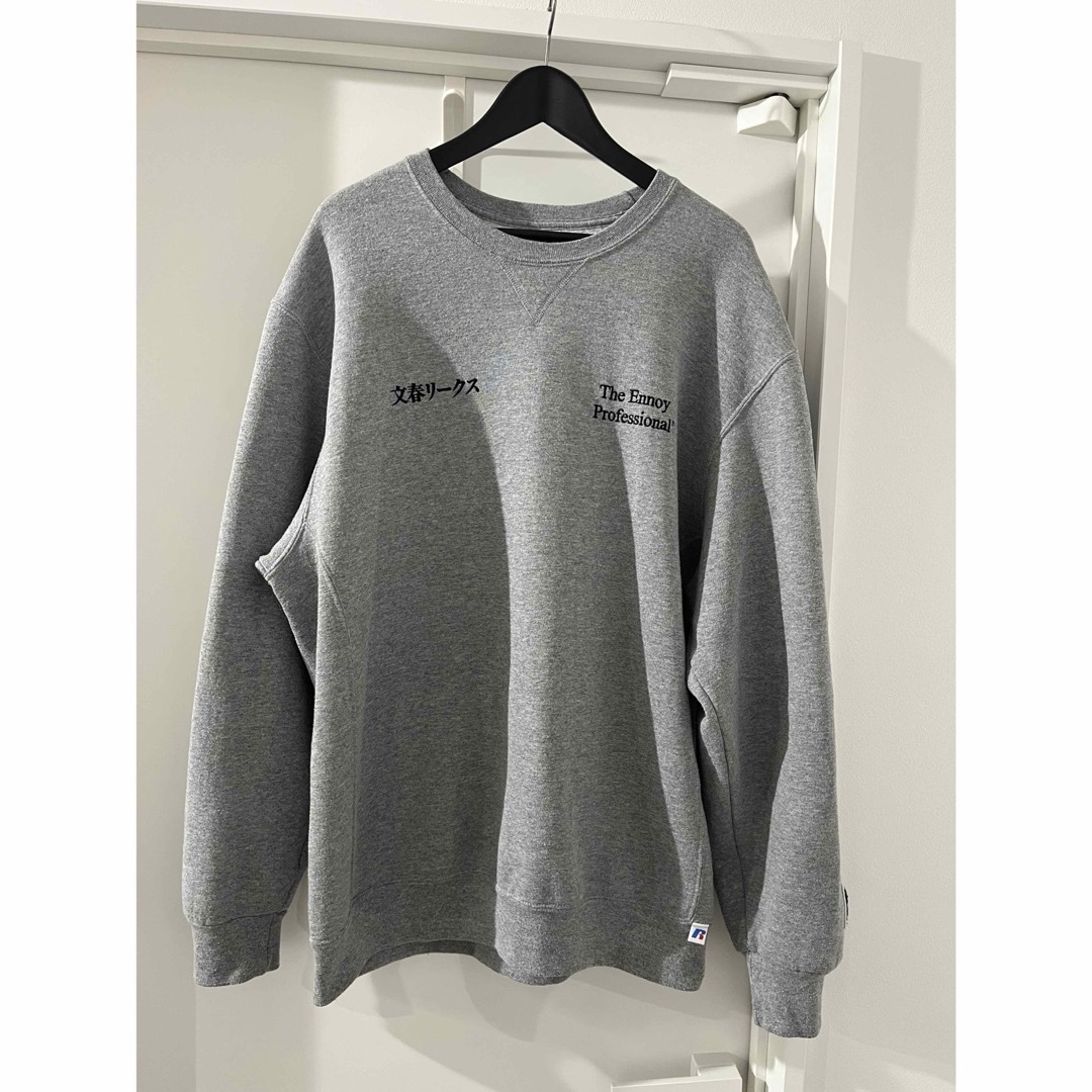 ennoy文春リークス スウェット グレー XL スタイリスト私物 エンノイ ennoy文春リークス スウェット グレー XL スタイリスト私物 エンノイ