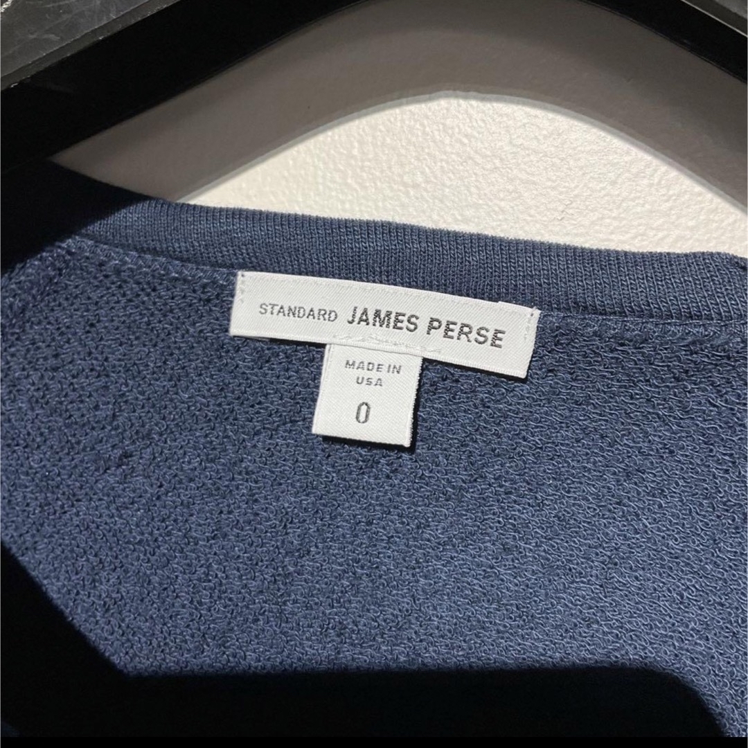 JAMES PERSE(ジェームスパース)の専用です【JAMES PERSE】薄手スウェット　ネイビー　ジェームスパース レディースのトップス(トレーナー/スウェット)の商品写真