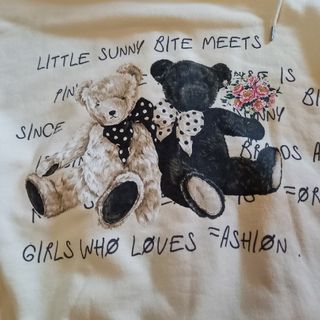 ピンクハウス(PINK HOUSE)のlittle sunny bite×PINK HOUSE bear print(パーカー)