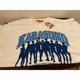 ライトオン(Right-on)のハイキュー！！×Right-onコラボTシャツ 烏野高校 Mサイズ(Tシャツ/カットソー(半袖/袖なし))