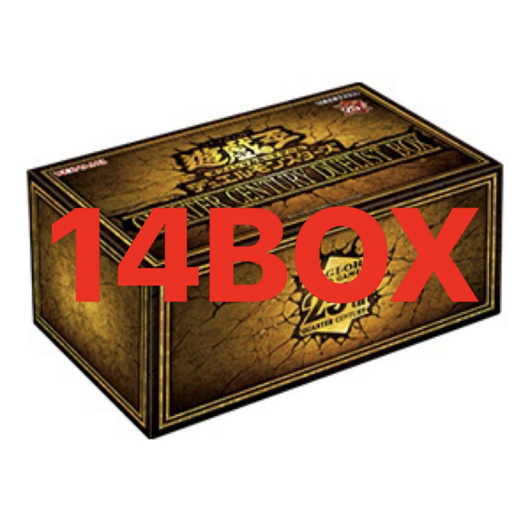 遊戯王(ユウギオウ)の遊戯王　QUARTER CENTURY DUELIST BOX 14BOX エンタメ/ホビーのトレーディングカード(Box/デッキ/パック)の商品写真