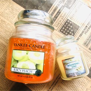 ヤンキーキャンドル(YANKee CANDLe)の【新品未使用】ヤンキーキャンドル Mジャー　(アロマ/キャンドル)