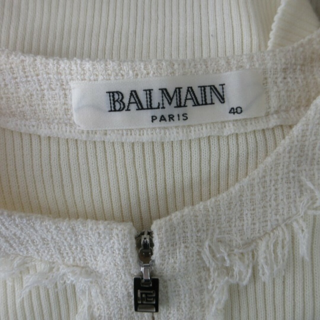 BALMAIN カシミヤニットトップス 40バルマン