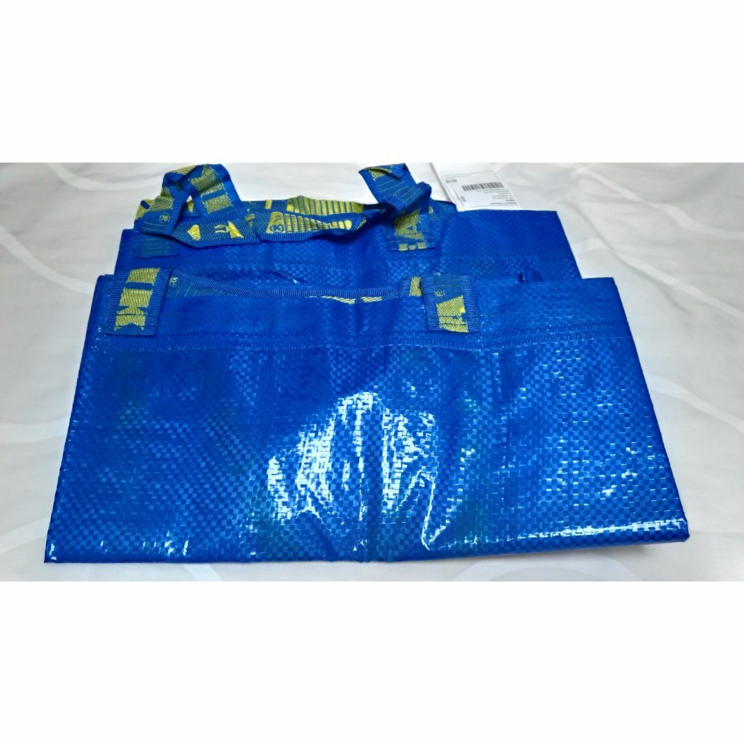 IKEA(イケア)のIKEA FRAKTA フラクタ　キャリーバッグ Lサイズ　2枚セット レディースのバッグ(エコバッグ)の商品写真