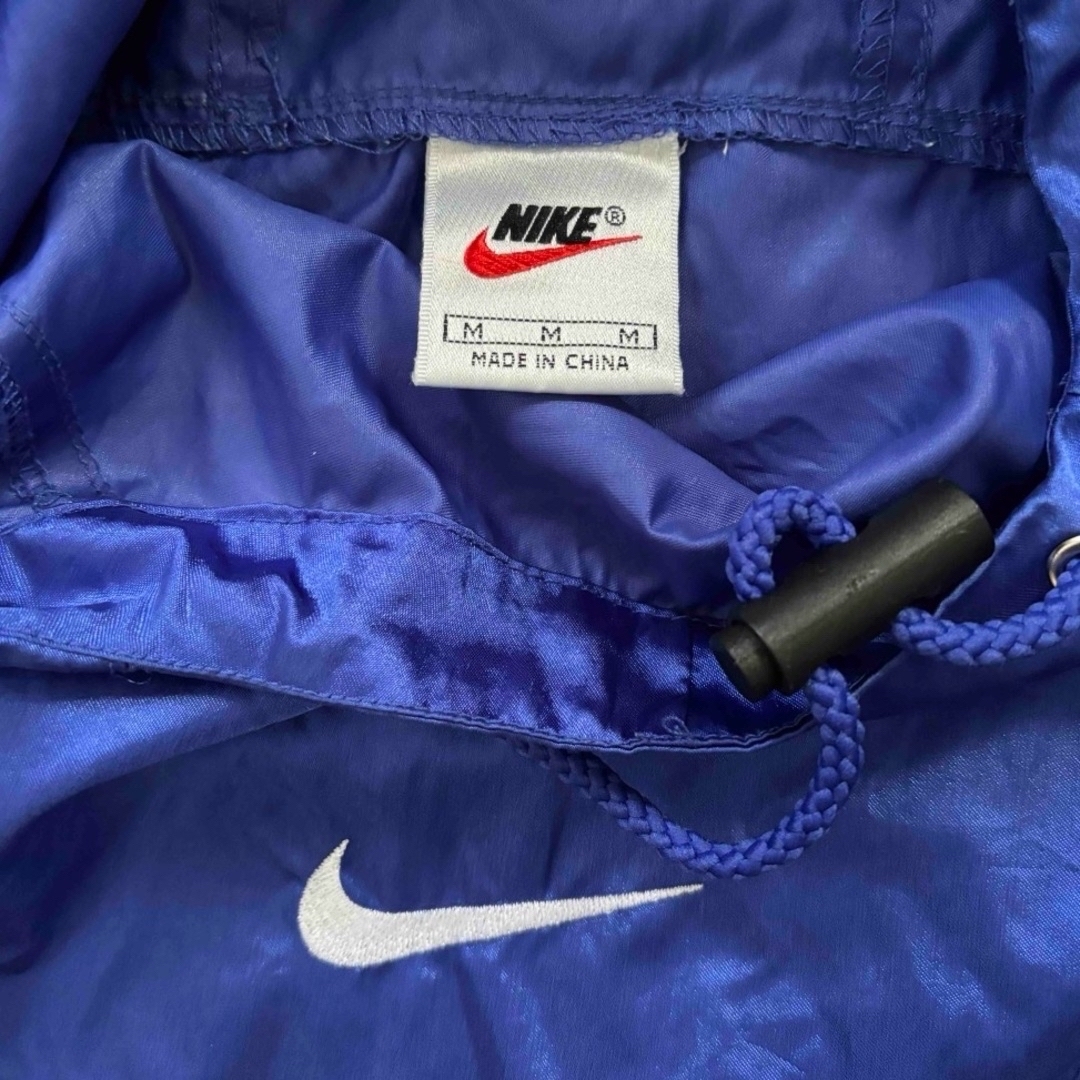 NIKE(ナイキ)のNIKE ナイキ　センターロゴ　ナイロンジャケット　プルオーバー　90s 銀タグ メンズのジャケット/アウター(ナイロンジャケット)の商品写真