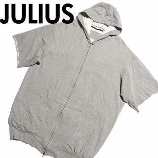 ユリウス(JULIUS)の20AW ユリウス オーバーサイズ 半袖 パーカー 1 707CUM1-T(パーカー)