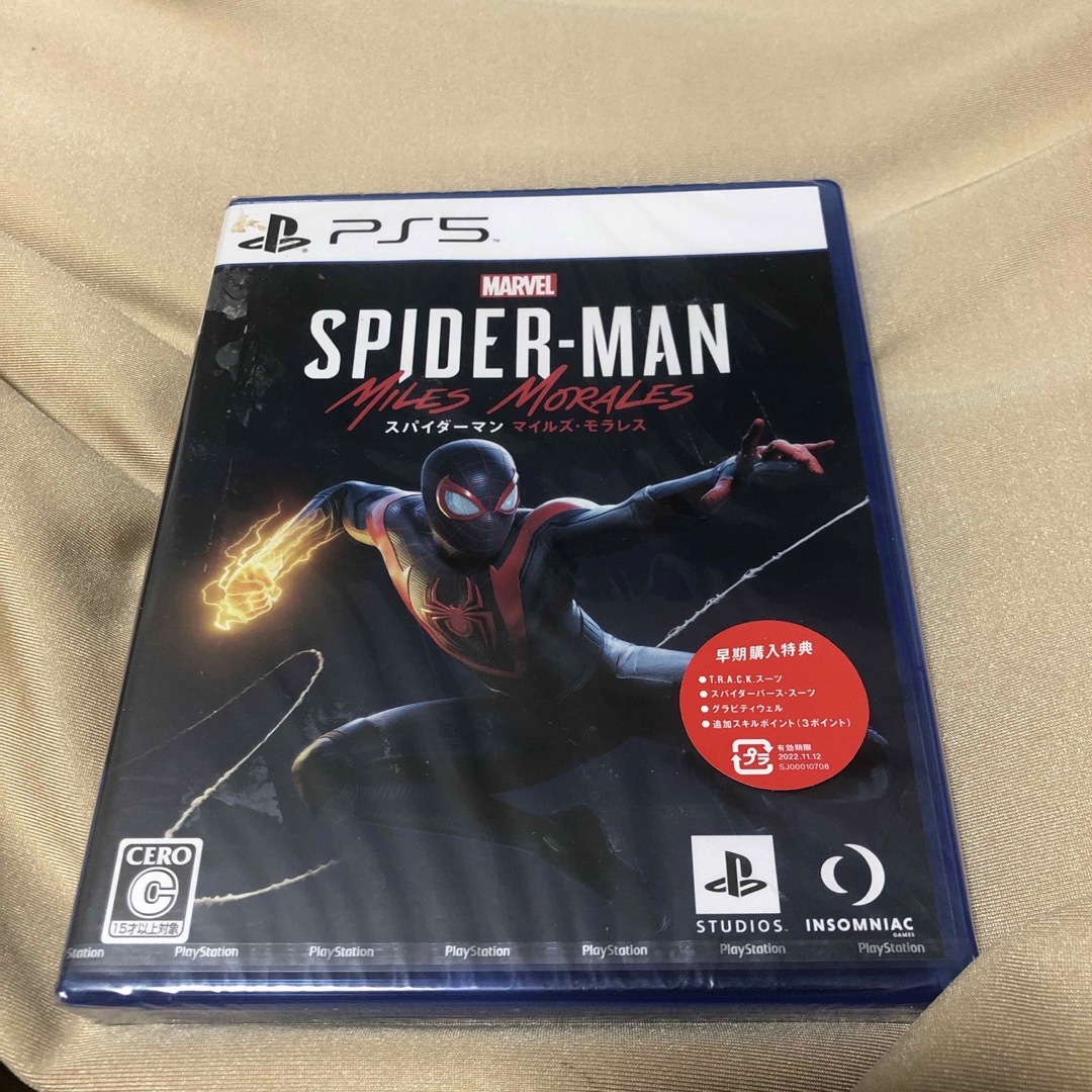 PlayStation(プレイステーション)のMarvel’s Spider-Man： Miles Morales（スパイダー エンタメ/ホビーのゲームソフト/ゲーム機本体(家庭用ゲームソフト)の商品写真