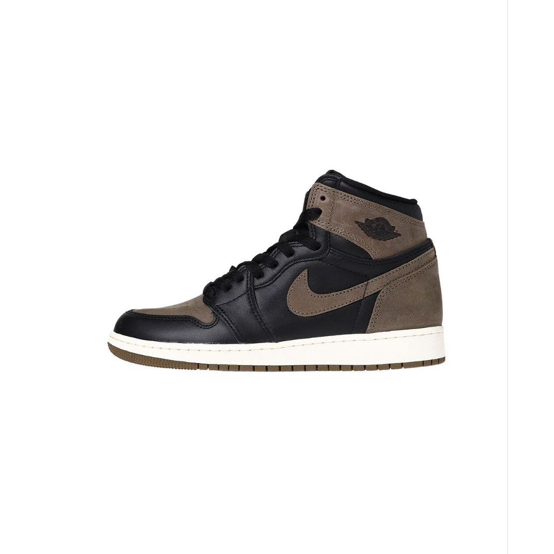 NIKE - 【23cm】NIKE AIR JORDAN 1 HIGH OG GS つま黒 茶の通販 NIKE - 【23cm】NIKE AIR JORDAN 1 HIGH OG GS つま黒 茶の通販