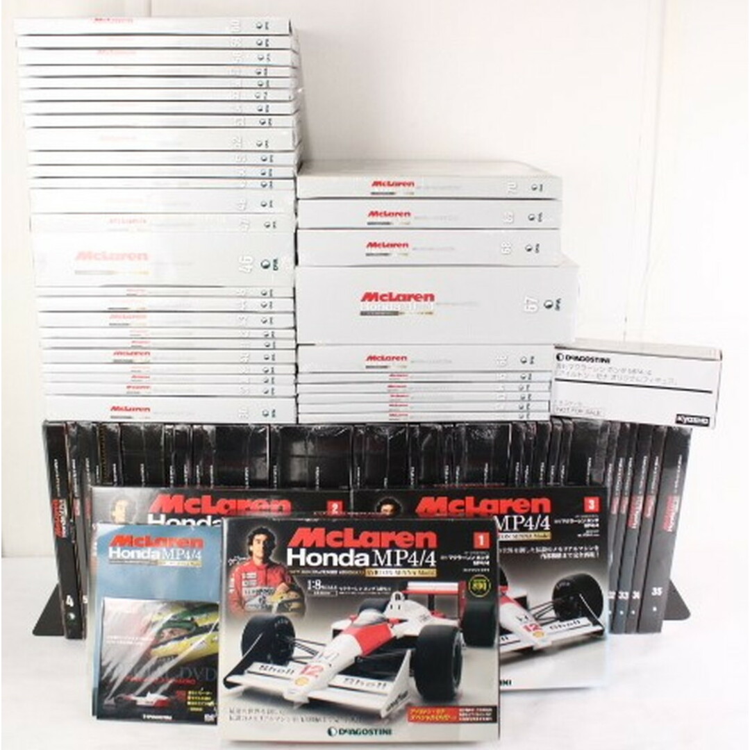 デアゴスティーニ マクラーレン ホンダ MP4/4 1巻～70巻(途中組立済み) フィギュア付き 模型 ホビー IT5ALTQEAG3W-YR-A75-byebye