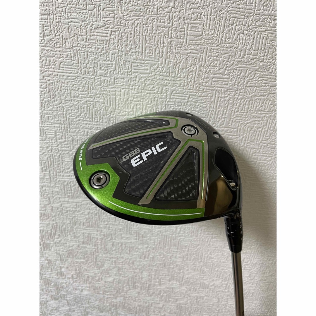 Callaway - 純正ヘッドカバー付 GBB EPIC サブゼロ 9.0 ドライバー