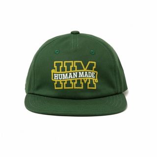 ヒューマンメイド(HUMAN MADE)のHuman made 5 PANEL TWILL CAP グリーン キャップ(キャップ)