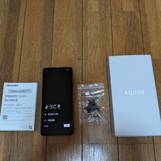 スマホ/家電/カメラ値下げ AQUOS sense6 ブラック 要修理 部品取り