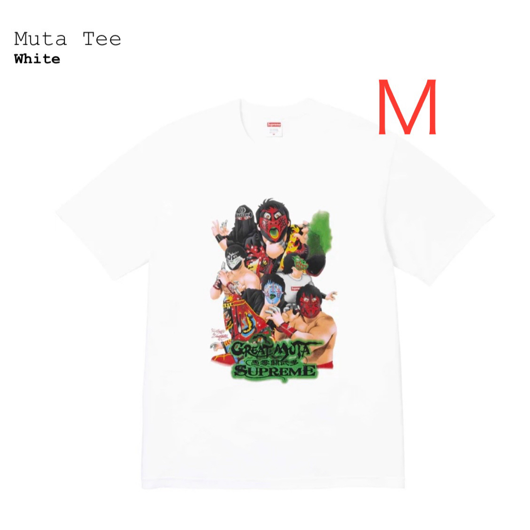 ボックスロゴSupreme Muta Tee ホワイトM