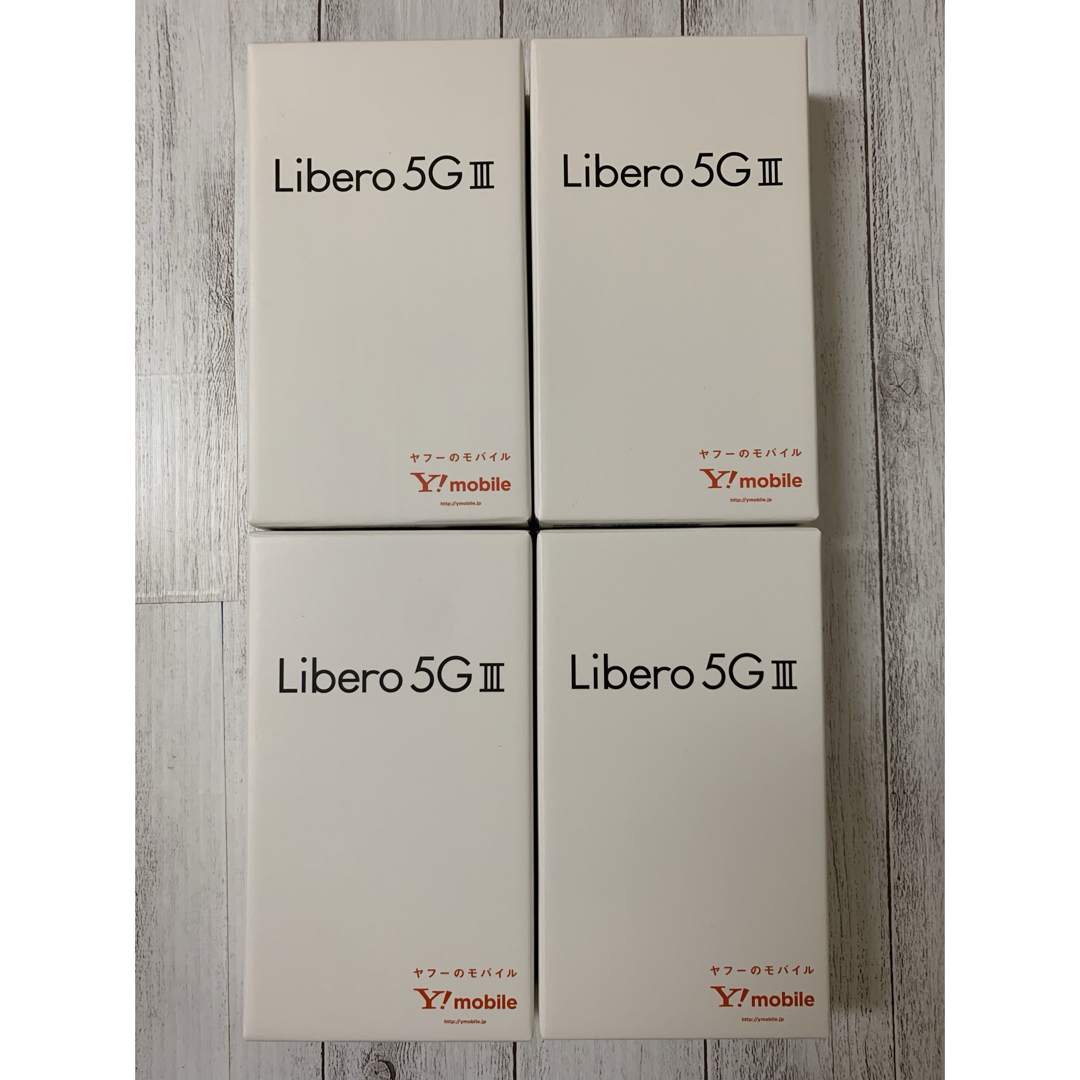 最短発送受付中 Libero 5G III パープル 64 GB Y!mobile 4台