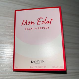 ランバン(LANVIN)のランバン　エクラ・ドゥ・アルページュ　モン　エクラ　オードパルファム　2ml(香水(女性用))