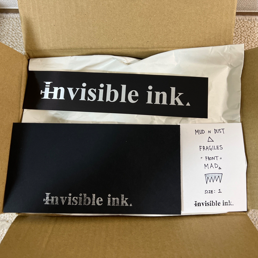 Invisible ink FRAGILES 