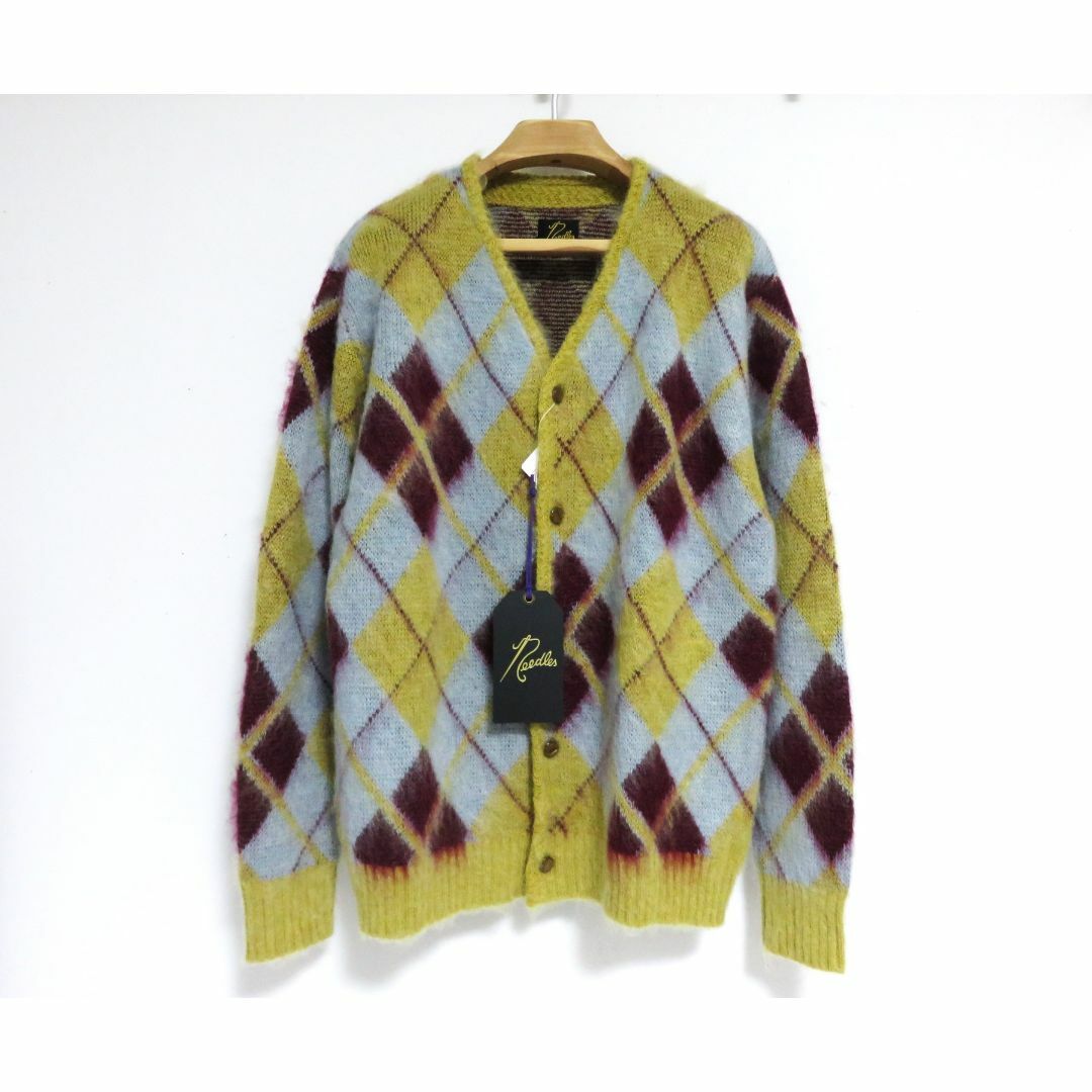 Needles - 新品 Needles Mohair Cardigan XS アーガイル 菅田将 Needles - 新品 Needles Mohair Cardigan XS アーガイル 菅田将