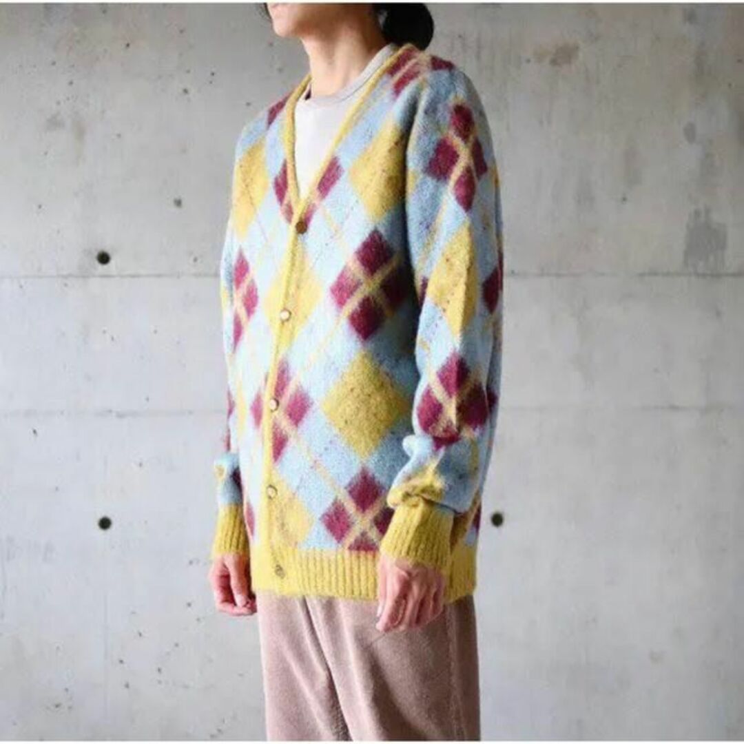 Needles - 新品 Needles Mohair Cardigan XS アーガイル 菅田将 Needles - 新品 Needles Mohair Cardigan XS アーガイル 菅田将