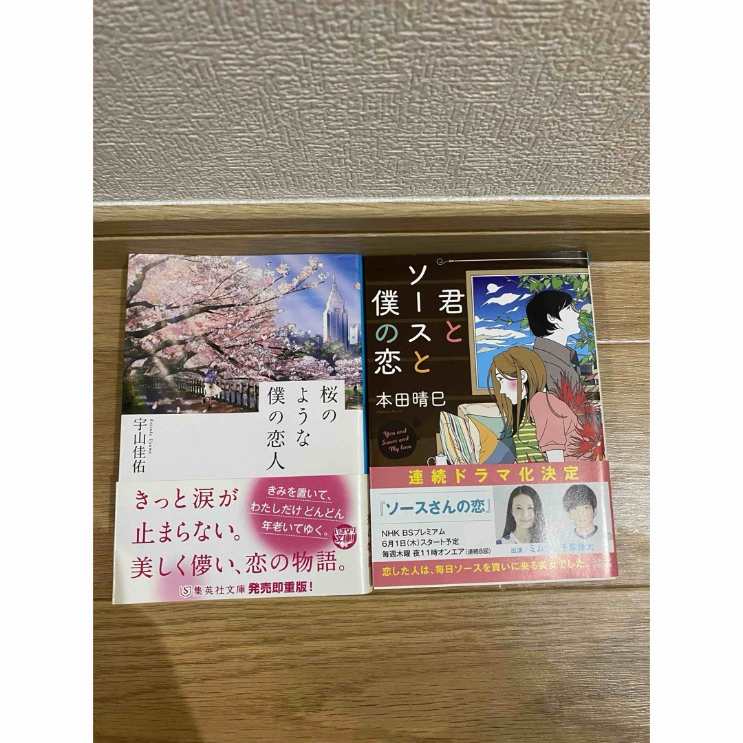 君とソースと僕の恋、桜のような僕の恋人 エンタメ/ホビーの本(文学/小説)の商品写真