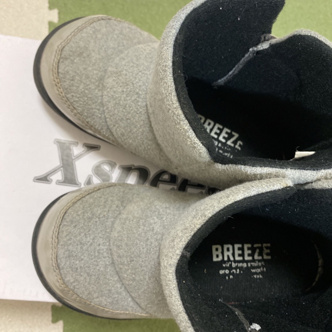 BREEZE(ブリーズ)の子供用　ブーツ　サイズ19 キッズ/ベビー/マタニティのキッズ靴/シューズ(15cm~)(ブーツ)の商品写真
