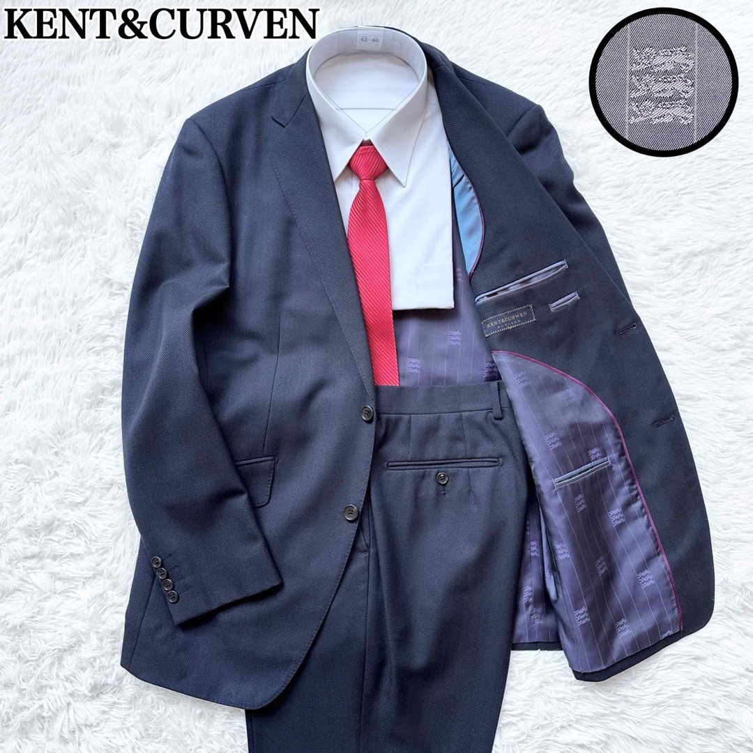 全くの未使用、新品 KENTu0026CURVEN セットアップスーツ ビジネス