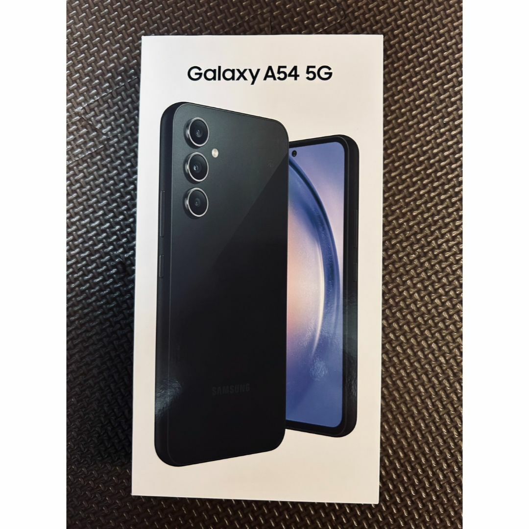Galaxy A54 5G オーサム グラファイト128GB 新品スマホ/家電/カメラ