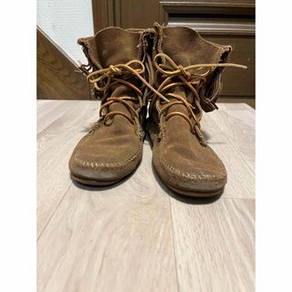 ミネトンカ(Minnetonka)のミネトンカ　ダブルフリンジブーツ(ブーツ)