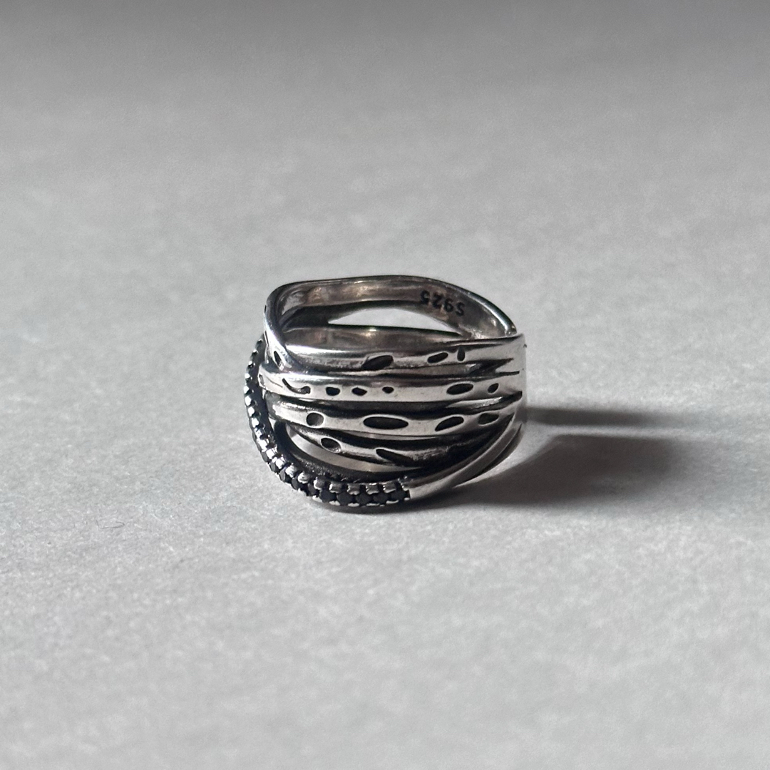 BEAUTY&YOUTH UNITED ARROWS(ビューティアンドユースユナイテッドアローズ)のAntique rope ring No.1194 レディースのアクセサリー(リング(指輪))の商品写真