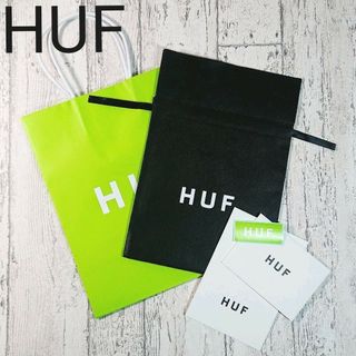 ハフ(HUF)の新品・未使用☆HUF ラッピング ショッパー ５点セット(ショップ袋)