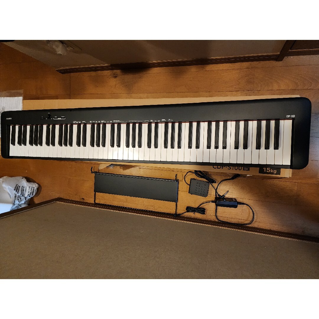CASIO(カシオ) 88鍵盤 電子ピアノ CDP CDP-S100BK CASIO(カシオ) 88鍵盤 電子ピアノ CDP CDP-S100BK