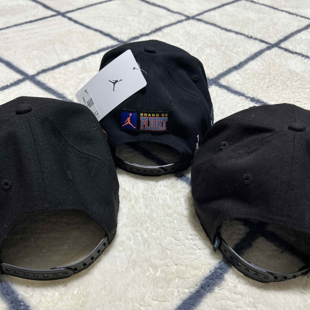 NEW ERA(ニューエラー)のくるみ様専用　NEW ERAとJORDANのCAP３点セット キッズ/ベビー/マタニティのこども用ファッション小物(帽子)の商品写真