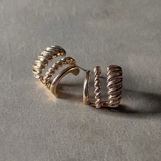 アダムエロぺ(Adam et Rope')のTriple mini cuff pierce No.1195(ピアス)