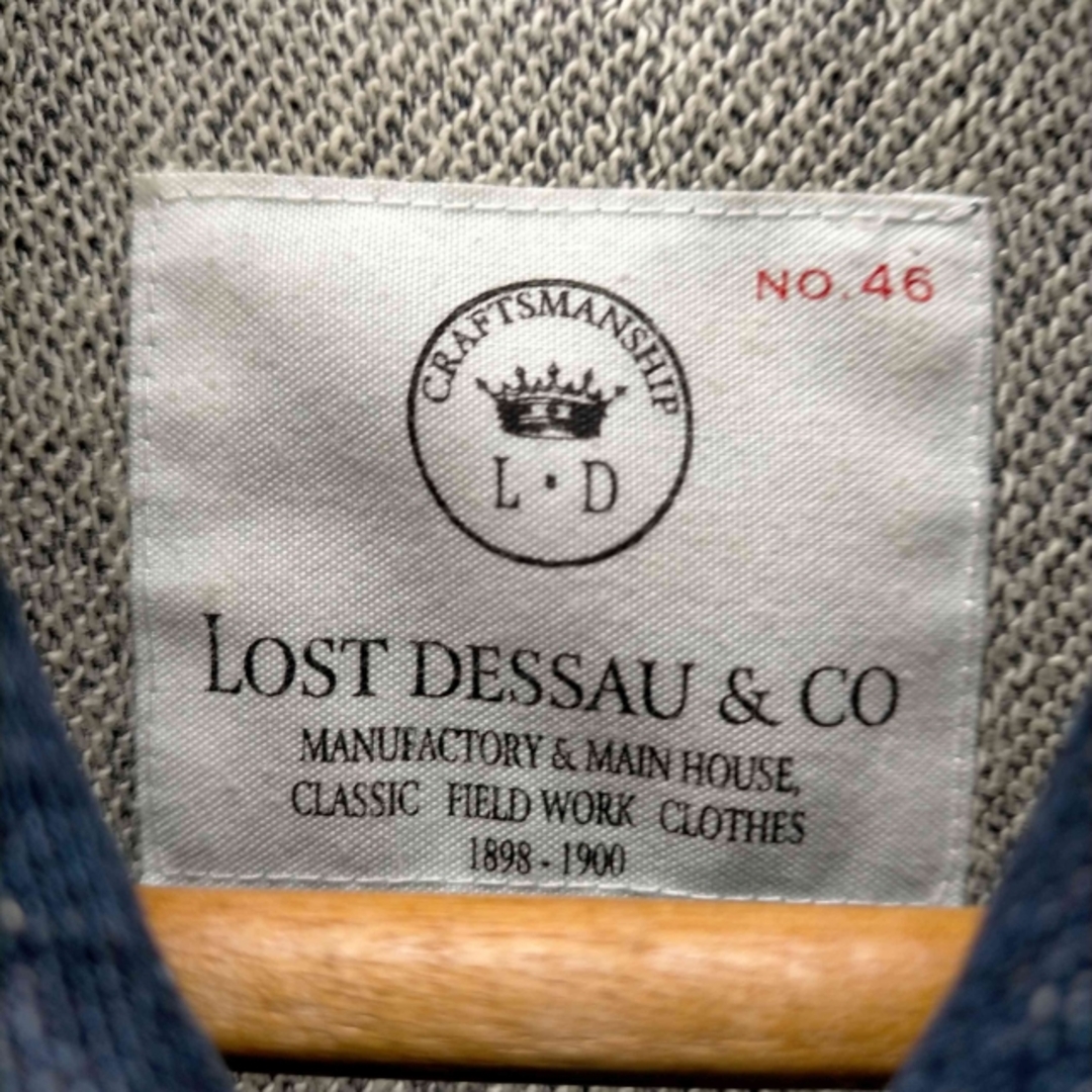 Lost DESSAU & Co(ロストデッサウ アンドコー) メンズ アウター メンズのジャケット/アウター(Gジャン/デニムジャケット)の商品写真