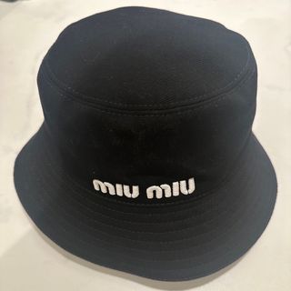 ミュウミュウ ハット(レディース)の通販 85点 | miumiuのレディースを