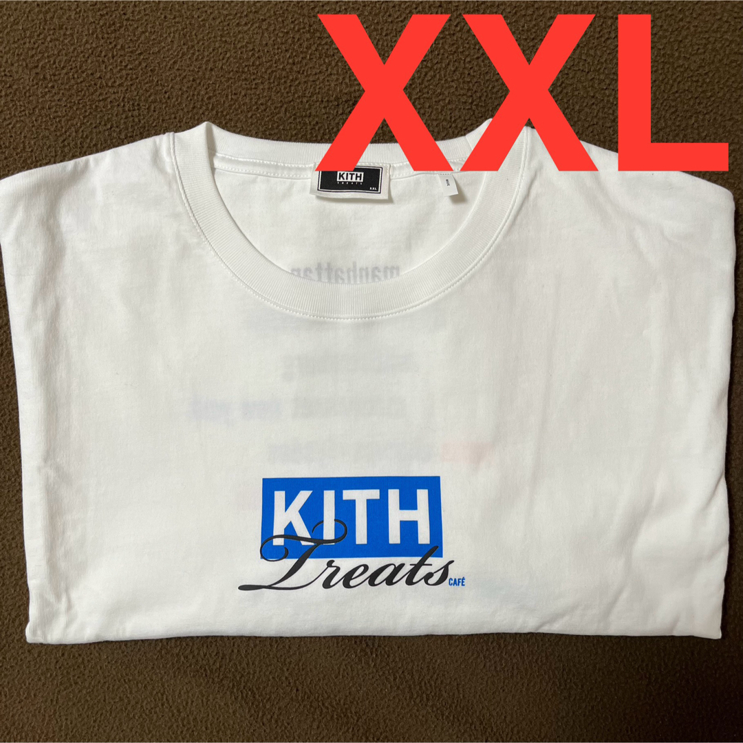 XXL Kith Treats New York Cafe Teeカラー白ホワイトwhite