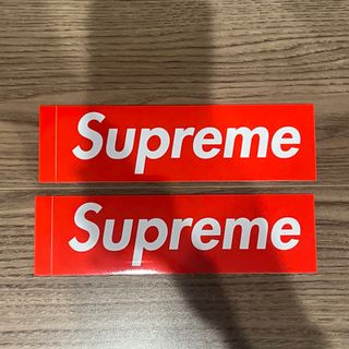 シュプリーム(Supreme)のsupreme ステッカー２枚セット(ノベルティグッズ)