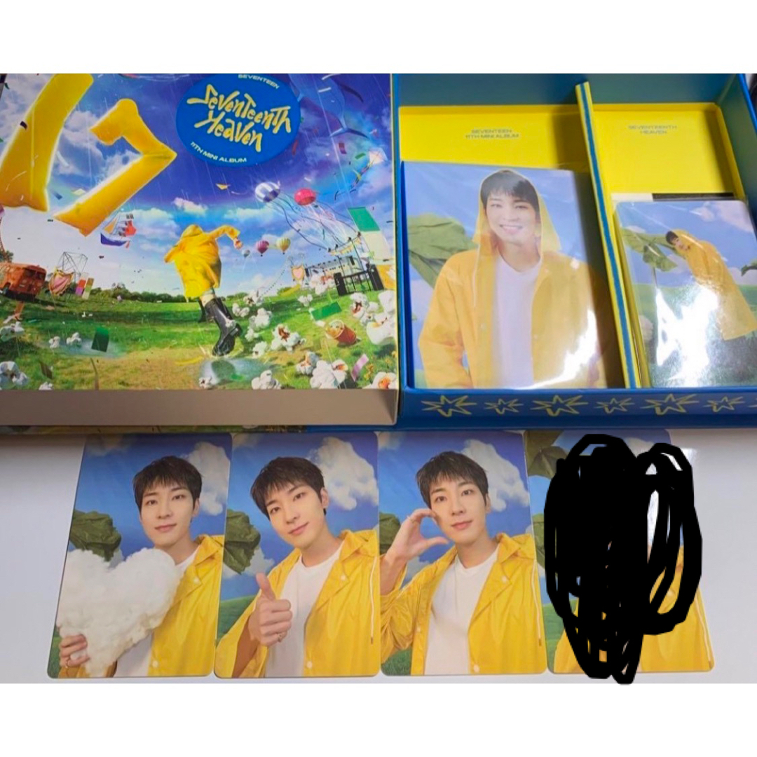 セブチ　carat盤　ウォヌ　セット　SEVENTEEN エンタメ/ホビーのCD(K-POP/アジア)の商品写真