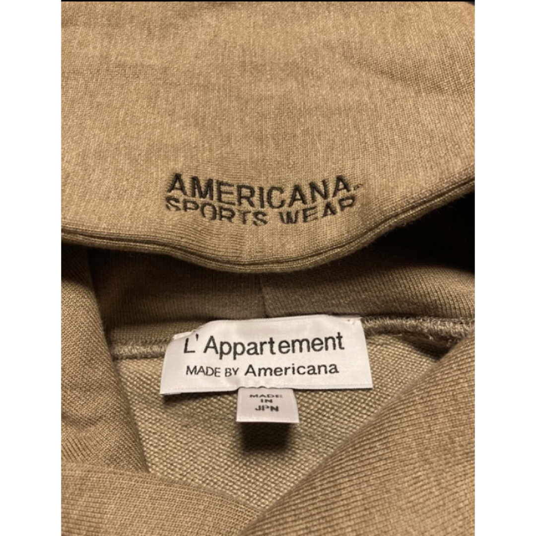 L'Appartement DEUXIEME CLASSE(アパルトモンドゥーズィエムクラス)のL'Appartement AMERICANA Side Zip Parka  レディースのトップス(パーカー)の商品写真