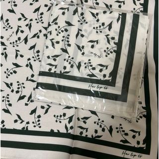 ハーリップトゥ(Her lip to)のherlipto Muguet-printed Romantic Scarf(バンダナ/スカーフ)