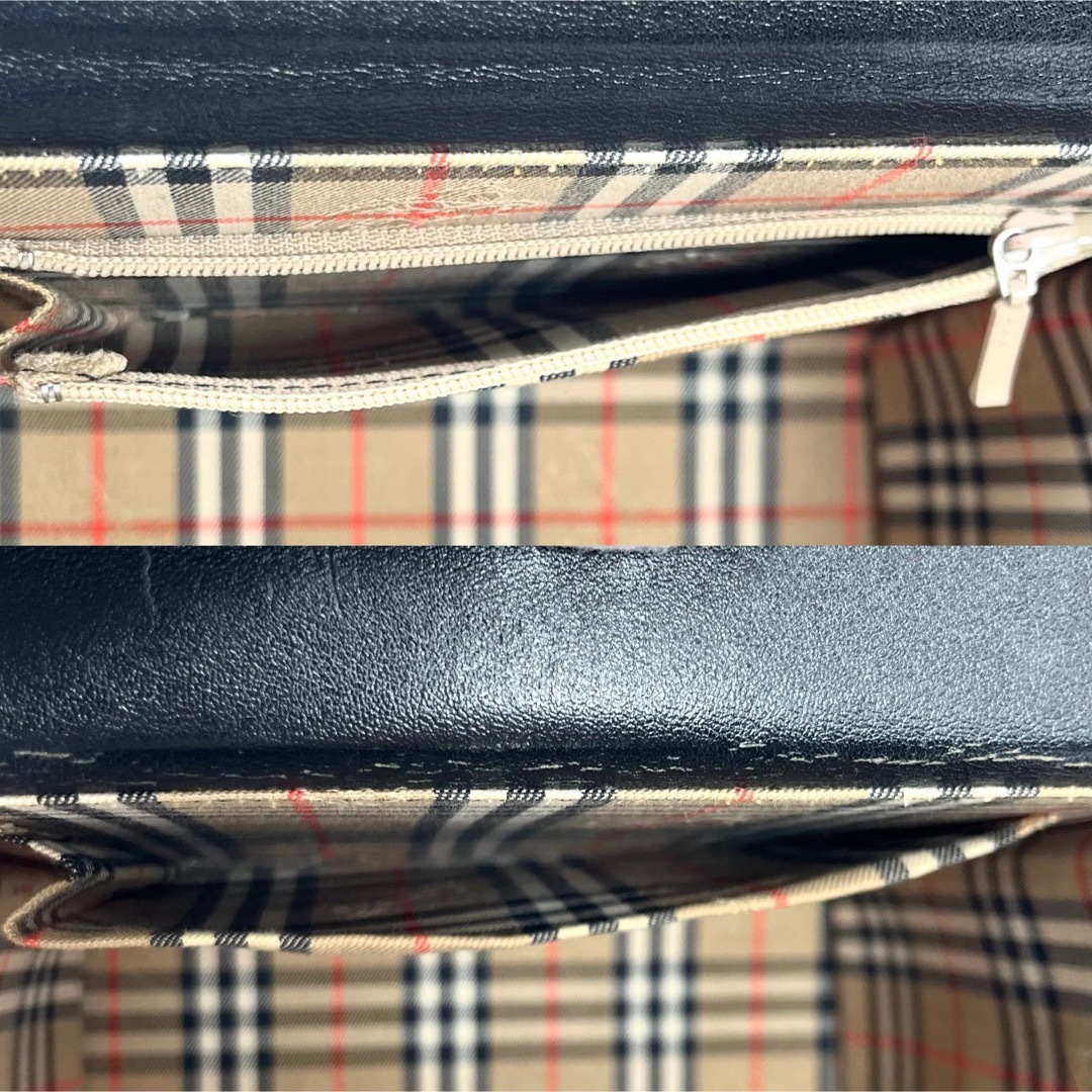 BURBERRY - バーバリーズ スクエア ボックス型 カーフレザー BURBERRY - バーバリーズ スクエア ボックス型 カーフレザー