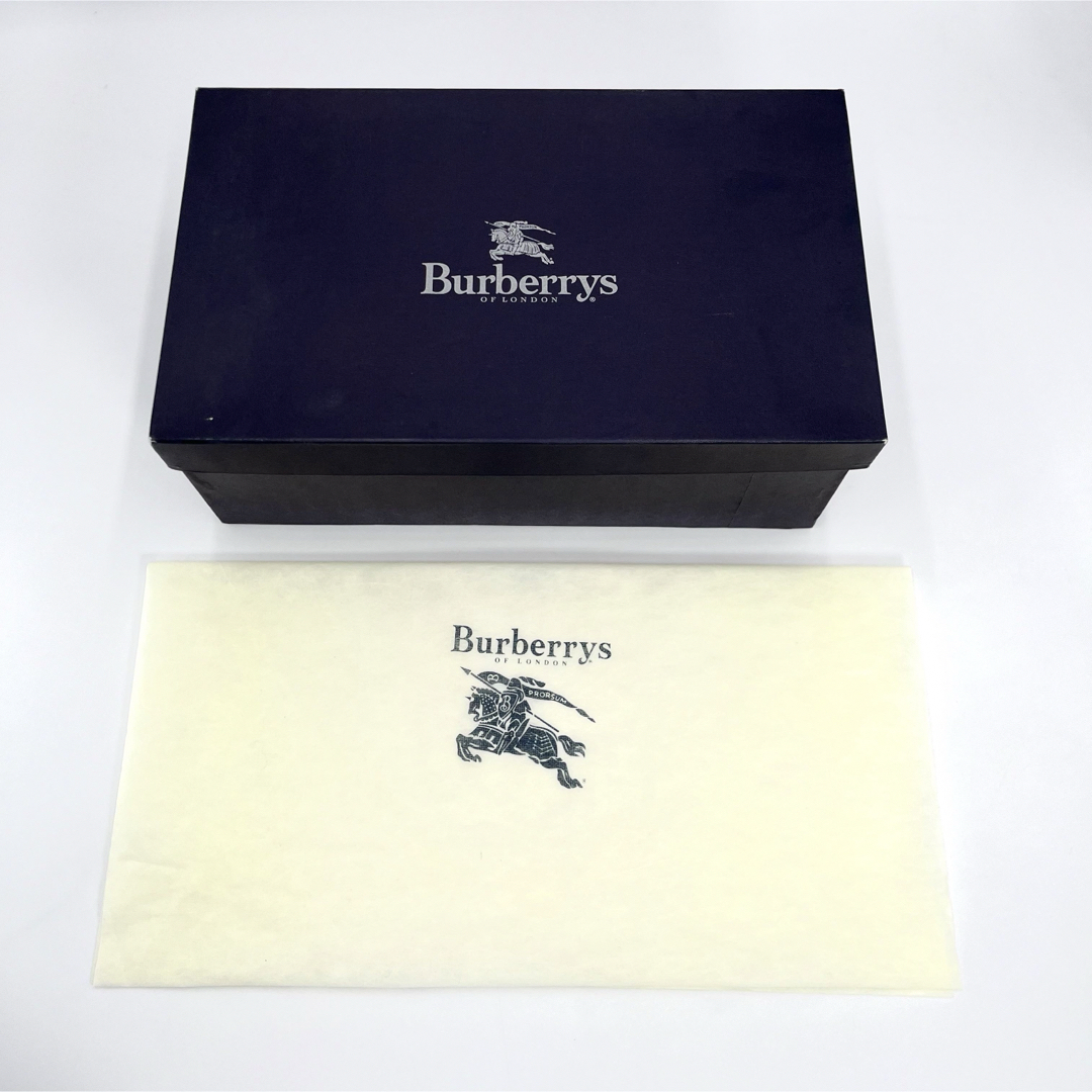 BURBERRY - バーバリーズ スクエア ボックス型 カーフレザー BURBERRY - バーバリーズ スクエア ボックス型 カーフレザー