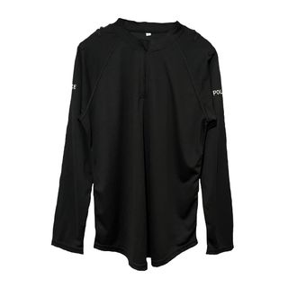 オークリー(Oakley)の‘ポリス’ ハーフジップ 長袖Tシャツ(Tシャツ/カットソー(七分/長袖))