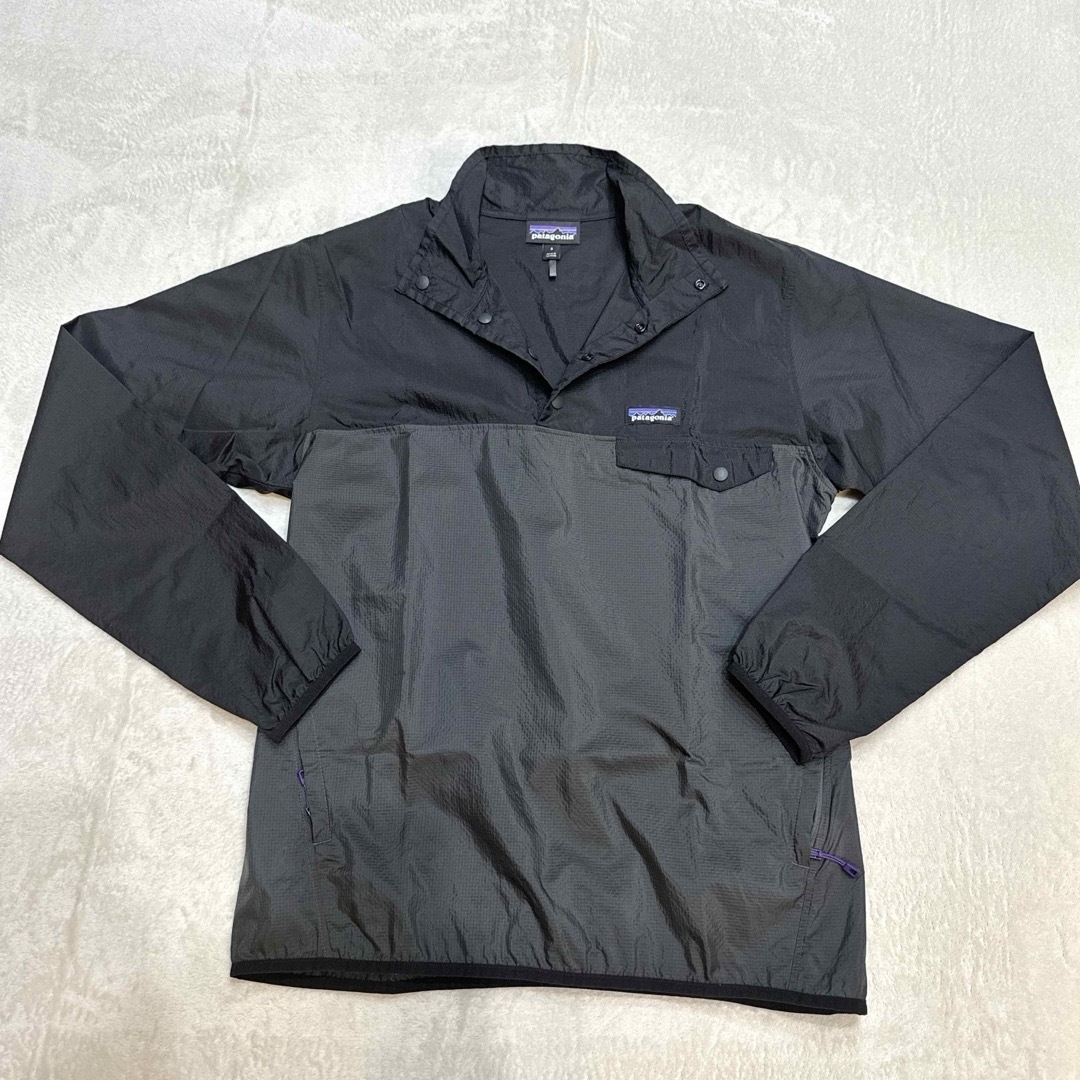 patagonia(パタゴニア)のパタゴニア スナップT プルオーバー patagonia レトロX 黒 S メンズのジャケット/アウター(ナイロンジャケット)の商品写真