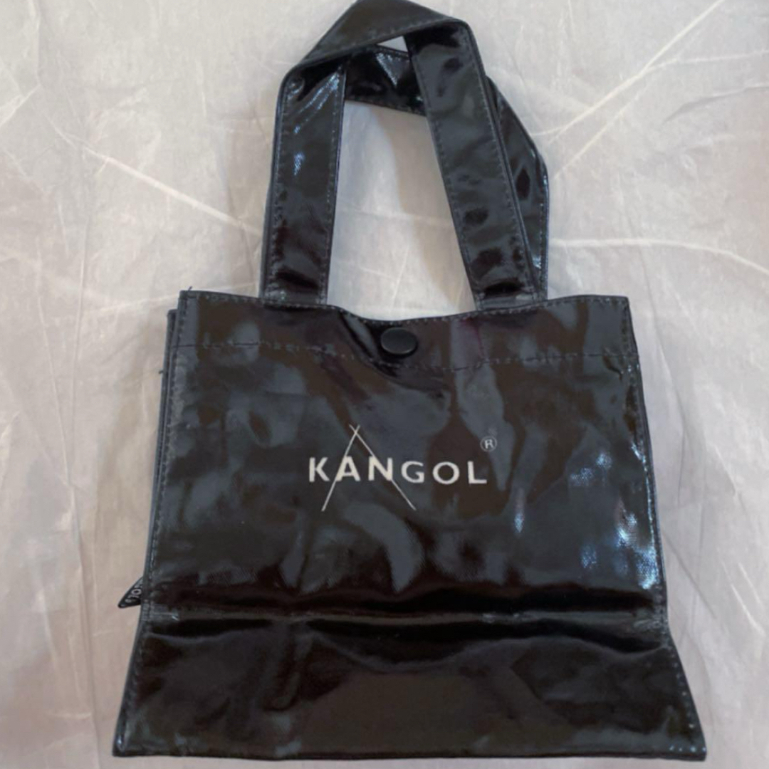 KANGOL(カンゴール)のkangol ミニミニトートバッグ　ブラック レディースのバッグ(トートバッグ)の商品写真