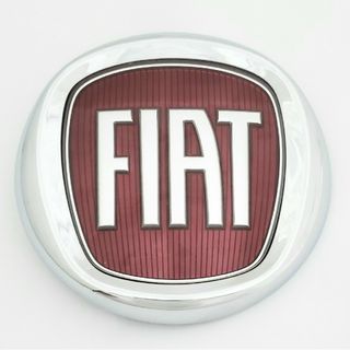 FIAT500【純正】フロントエンブレム 新品 フィアット 未使用品(車種別パーツ)