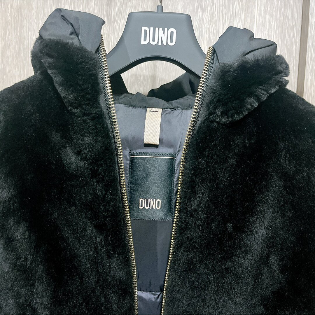 DUNO(デュノ)のDUNO DEA デュノ　ダウンコート　42 美品 レディースのジャケット/アウター(ダウンコート)の商品写真