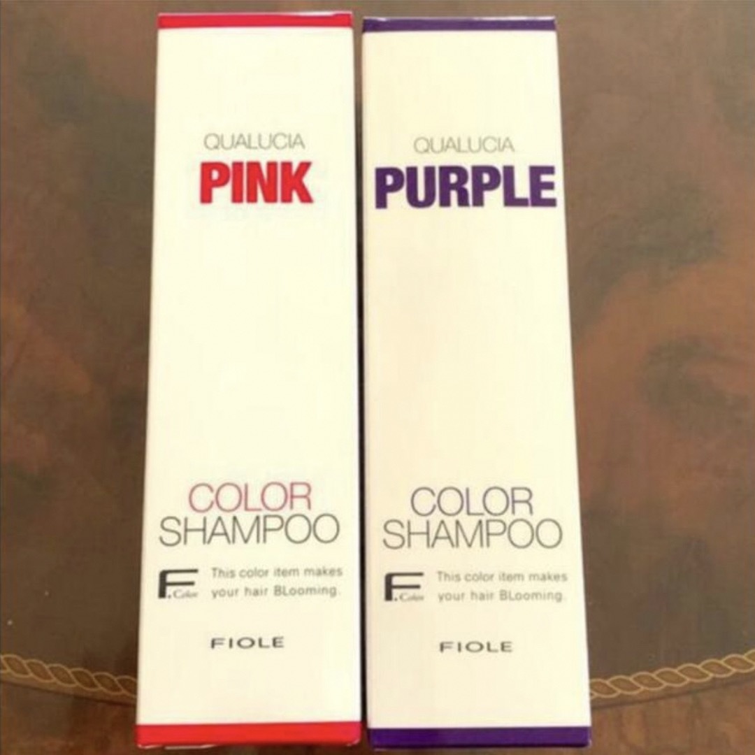 FIOLE(フィヨーレ)の新品フィヨーレ クオルシアカラーシャンプー  250ml  ピンク パープル コスメ/美容のヘアケア/スタイリング(シャンプー)の商品写真