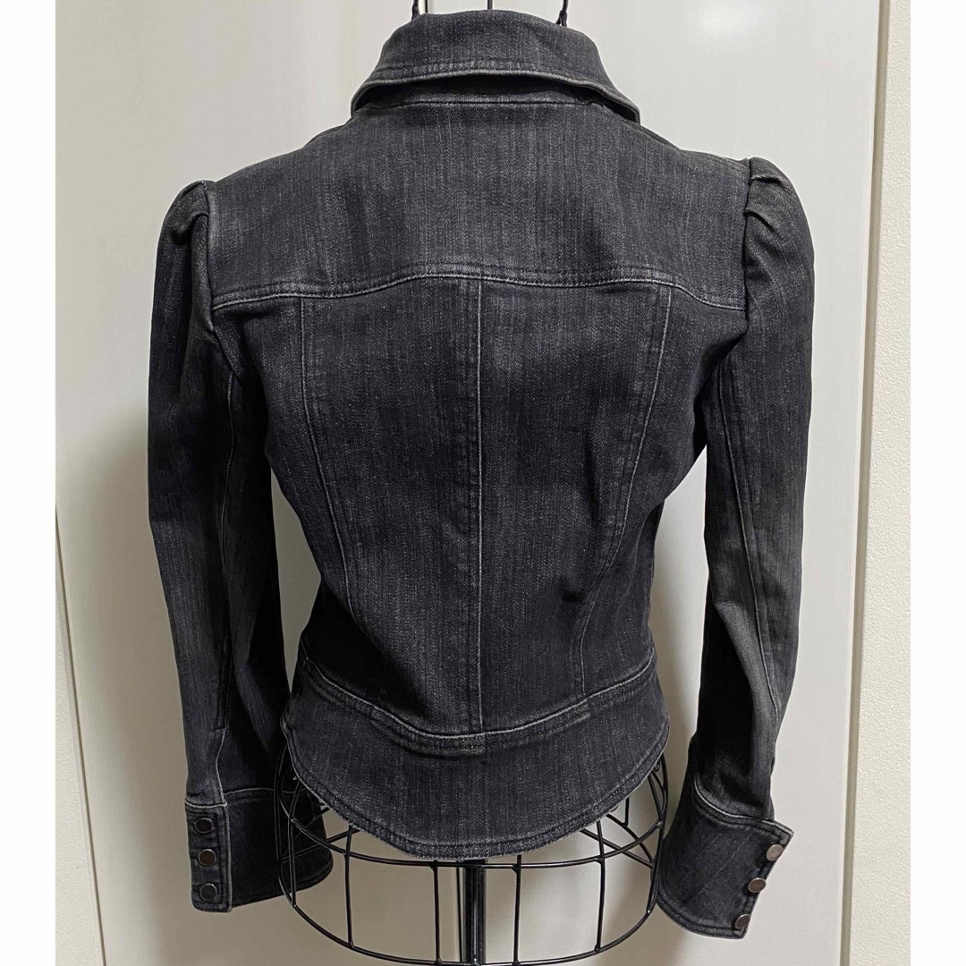 EPOCA(エポカ)のEPOCA エポカ　デニムジャケット ブラック　Gジャン レディースのジャケット/アウター(Gジャン/デニムジャケット)の商品写真