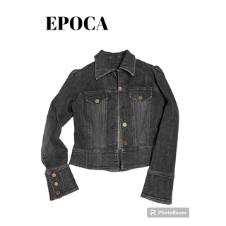 エポカ(EPOCA)のEPOCA エポカ　デニムジャケット ブラック　Gジャン(Gジャン/デニムジャケット)