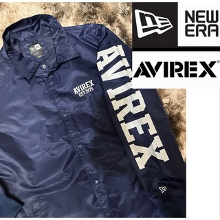 ニューエラー(NEW ERA)の新品 定価18500円【AVIREX × new era コーチジャケット】(ナイロンジャケット)